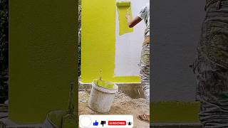 How to wall painting Home Wall work l low budget walls paint [upl. by Htide]