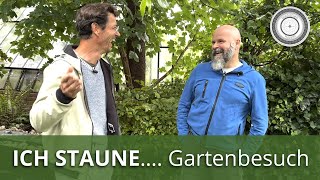 Zu Besuch im schönsten Naturgarten alles selbst gemacht Markus Burkhard staunt [upl. by Yespmed938]