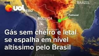 Gás sem cheiro e letal se espalha em nível altíssimo em regiões do Brasil queimadas são a causa [upl. by Graybill]