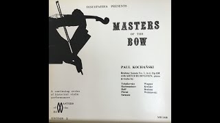 Paul Kochanski plays Kreisler Wieniawski Sarasate recorded in the early 1920s [upl. by Darom299]