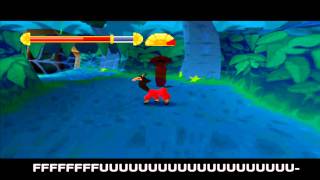 PS1 HD Lets Play The Emperors New Groove Part 2 Jungle Night 100 [upl. by Avictor]