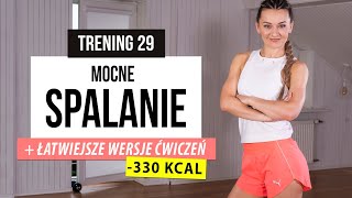 Wyzwanie 90 DNI  TRENING 29 Odchudzający trening INTERWAŁOWY  lżejsze wersje  Monika Kołakowska [upl. by Evie13]