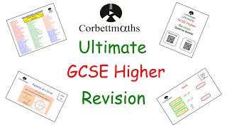 Ultimate GCSE Maths Higher Revision Video  Edexcel AQA OCR  Corbettmaths [upl. by Portwine]