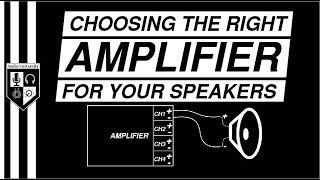 A SIMPLE Rule For Choosing An Amplifier  Ohms Watts amp More [upl. by Sivatnod]