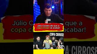 Júlio Cocielo diz que vai terminar com a copa cirrose podcast júliococielo cocielo [upl. by Enerual]