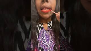 Kissable lips volume 23 Red lip gloss from the dollar tree [upl. by Sheeran]