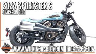 2024 Sportster S Sharkskin Blue Overview [upl. by Koren]