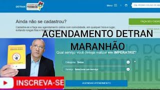 COMO AGENDAR SERVIÇOS DETRANMA para atendimento presencial [upl. by Alyam]