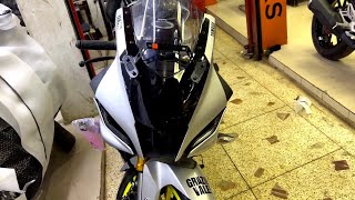 New Yamaha YZF R15 V4  GRAZIE VALE Youtube look [upl. by Roxine]