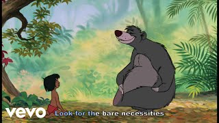 Phil Harris Bruce Reitherman  The Bare Necessities From quotThe Jungle BookquotSingAlong [upl. by Vona]