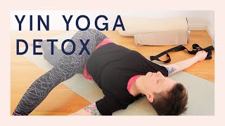 Detox Yin Yoga für den Frühling  Leber und Gallenblasenmeridian [upl. by Yroger]