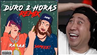 COREANO REACCIONA A DURO 2 HORAS REMIX 😅 FARAÓN LOVE SHADY Y EL BANANERO [upl. by Allac]