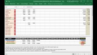 Planilha controle de gastos pesssoal e familiar RECEITAS E DESPESAS [upl. by Elbag]