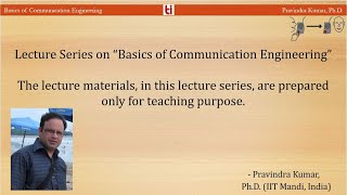 Lecture 10  Amplitude ModulationVI  DSBSC AM signal generation and detection [upl. by Litnahc]