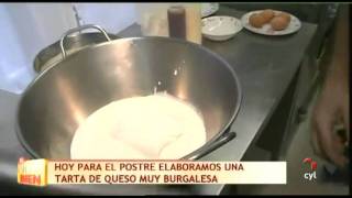 La receta Tarta de queso de Burgos [upl. by Proudman]