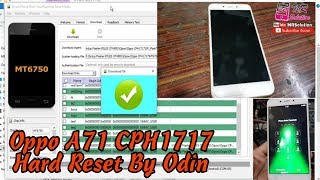 Oppo A71 CPH1717 Hard Reset Pass Code Pattern Unlock By Odin [upl. by Nevsa]