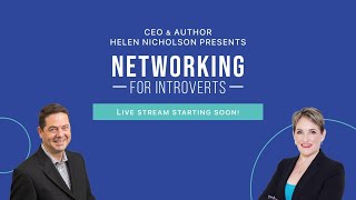 Networking for Introverts by Helen Nicholson Book Launch [upl. by Scevour]