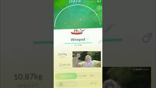 Shundo Wimpod 🔥 pokemongo trendingshorts 100k short trending trend 1k 1million music viral [upl. by Elberfeld57]