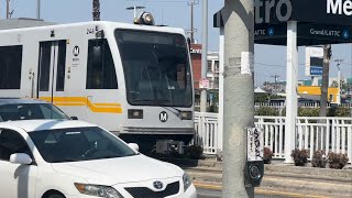 Rehabbed Siemens P2000 Passing Grand LATTC Station [upl. by Atter525]