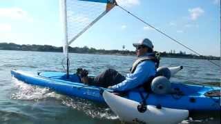 Hobie Kayak Sailing Kit installation video [upl. by Merritt108]