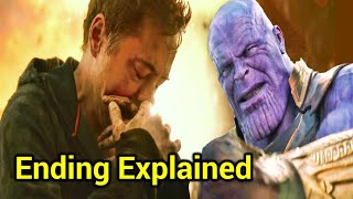 Avengers Infinity War Ending Explained in HINDI  Avengers Infinity War Last Scene Explain In HINDI [upl. by Ttayh]