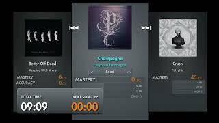 Champagne  Polyphia Champagne Lead  D A D G B E Guitar Tab [upl. by Tj]