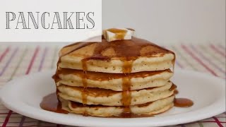 PANCAKES AMERICANI SOFFICI E ALTI PER LA COLAZIONE Ricetta facile e veloce  Ricetta di Mehl Channel [upl. by Nottus565]