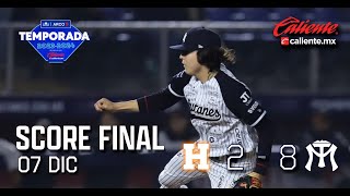 🍊Naranjeros vs Sultanes 👳‍♂️ 7 de Diciembre 2023 Juego 2 [upl. by Nimajneb400]