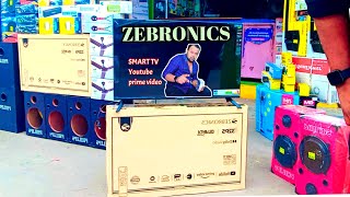 Zebronics32P5 Smart Tv Youtube Wifi Unboxing Review Tamil [upl. by Renae]