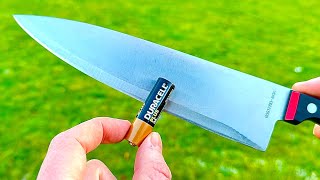 Amazing Method To Sharpen A Knife Like A Razor Sharp In Just 3 Minutes [upl. by Haissem294]