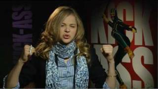 KickAss The Junket Interviews  Chloe Grace Moretz  Empire Magazine [upl. by Finzer]