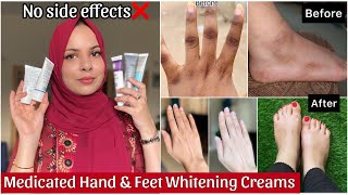 Medicated Hand amp Feet Whitening Creams In Pakistan With ZERO SIDE EFFECTS❌ whiteningcream [upl. by Tirrej]