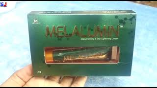 Melalumin Depigmenting amp Skin Lightening Cream  Melalumin Cream uses side effects Review Hindi [upl. by Fauman566]