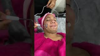 Galvanic machine facial treatment for pigmentation [upl. by Nwahsuq]