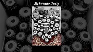 My Percussion Family  seonalmeida rhythminstruments [upl. by Schoof]