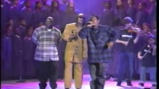 Coolio ft LV amp Stevie Wonder quotGangstas Paradisequot Live Billboard Awards 1995 [upl. by Mcarthur]