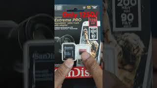 SanDisk extreme Pro 128gb memory card [upl. by Selina41]