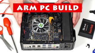 Arm PC Build Rock 5 ITX [upl. by Josler442]