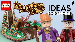 LEGO IDEAS Willy Wonka Project Showcases [upl. by Adila]