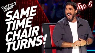 MINDBLOWING Blind Auditions That Had Coaches SYNCING Their Chairs  TOP 6 [upl. by Honna]