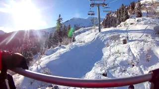 Grand Massif February Ski 2017 [upl. by Shaffer]