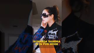 Sunanda sharma is in fun mode 🤌 [upl. by Arreyt]