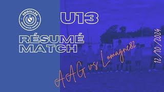 Résumé Match U13  AAG2 vs Lomagne82 [upl. by Drooff]