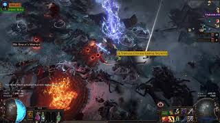 Lancing Steel CoC Spellblade Map Showcase Arc Crackling Lance [upl. by Tal]