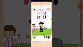 brain test 4 level 167 168 169 solution answer walkthrough gameplay [upl. by Nathanael]