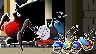 CHOO CHOO CHARLES vs THOMAS amp GHOSTBUSTERS 4 EP2 l Among Us Animation [upl. by Buffo]