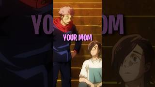 Yuji Dates Junpei’s MOM😏💀  Jujutsu Kaisen Abridged shorts [upl. by Odetta]