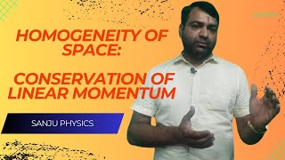 LEC 23 Symmetry and conservation law Homogeneity of space [upl. by Zenobia]