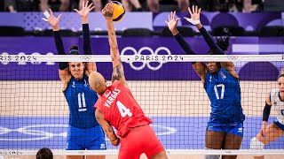 ALL quotMEGA RALLYquot of Italy  Turkiye in VNL  Volleyball Nations League 2024 [upl. by Seda]