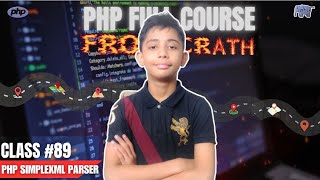 PHP SimpleXML Parser  PHP Full Course From Scratch  PHP Tutorial 89 [upl. by Akihc]